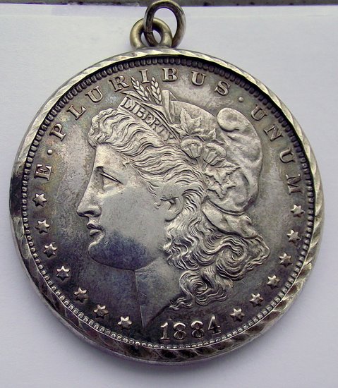 Newbie-With-1884-Morgan-Silver-Dollar-With-Rim-For-Necklace